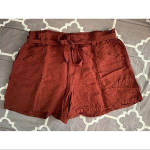 Old Navy High Waisted Paper Bag Shorts